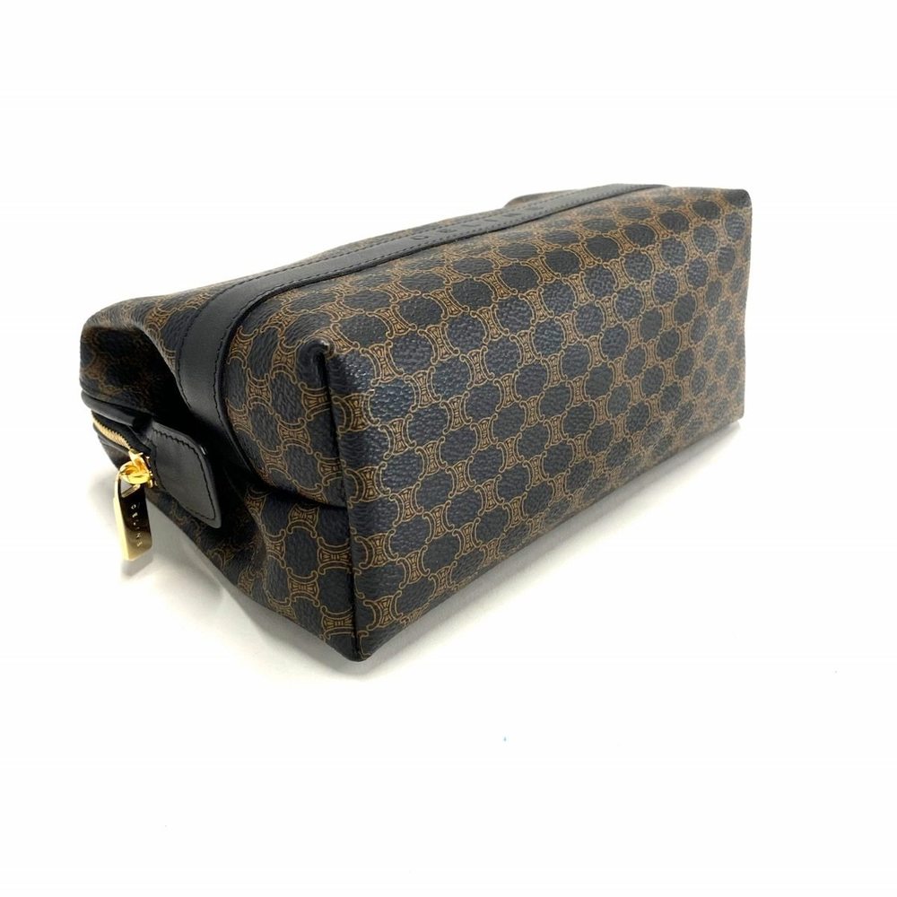 Celine Brown Pattern Pouch Macadam - image 3